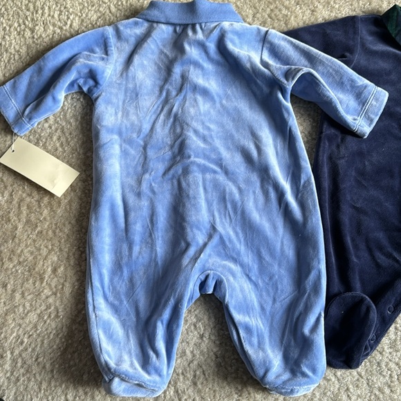 Ralph Lauren boys velour snap one piece outfits NWT - Picture 5 of 11
